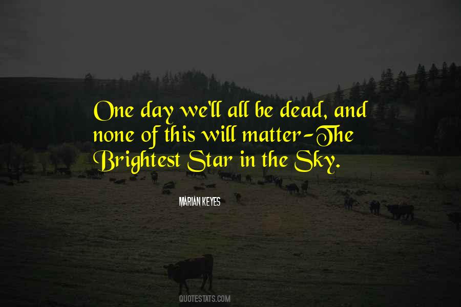 One Star In The Sky Quotes #1493963