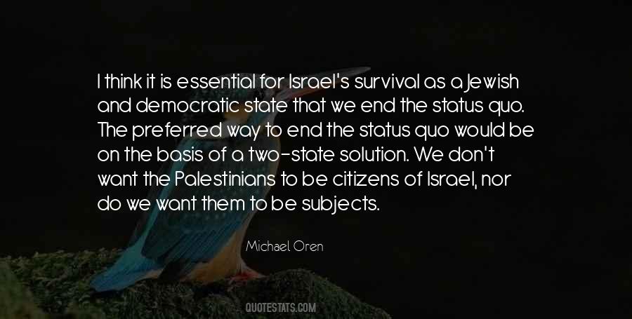 One State Solution Quotes #1776843