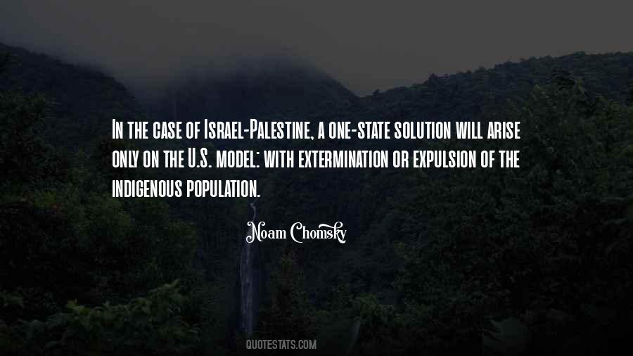 One State Solution Quotes #893669