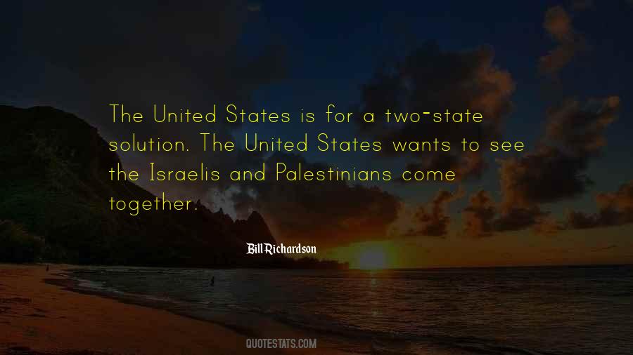 One State Solution Quotes #932374