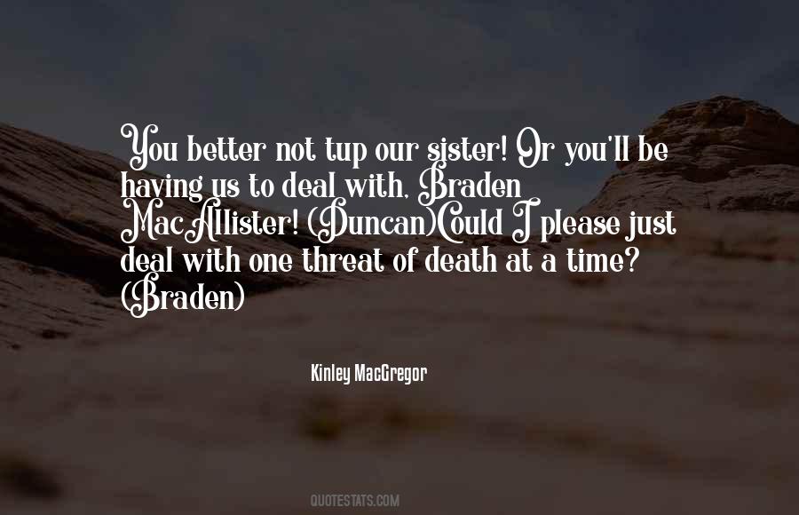 Quotes About Braden #803974