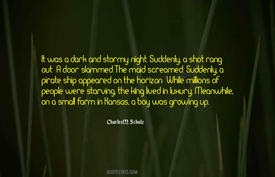 One Stormy Night Quotes #1422575