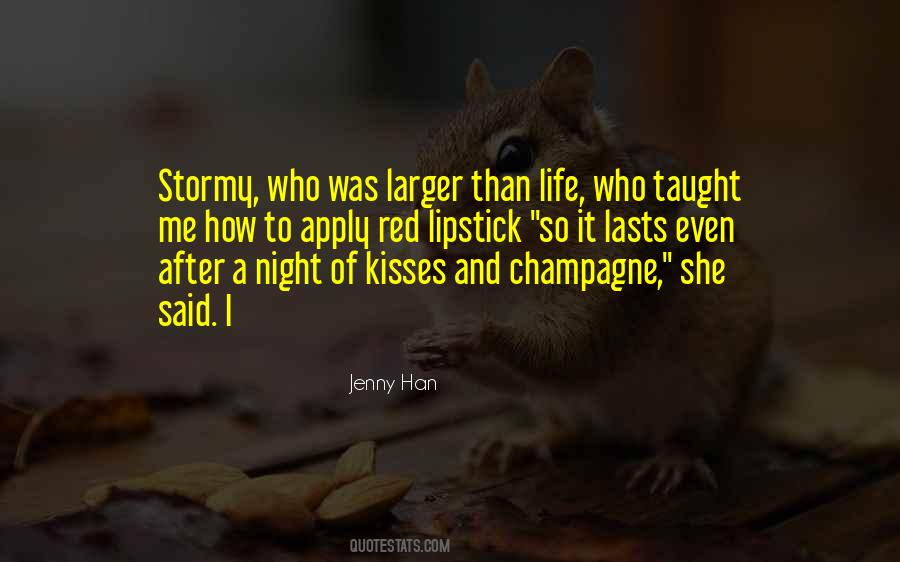 One Stormy Night Quotes #438835