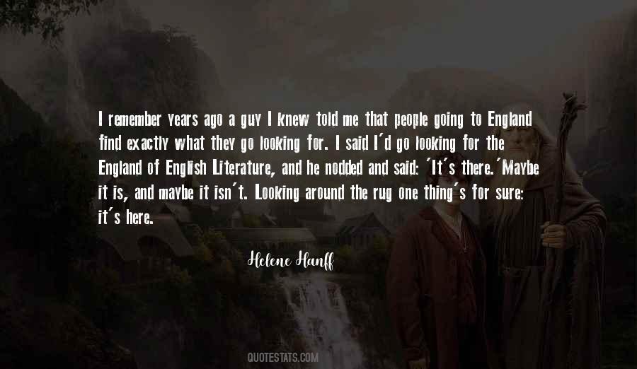 One Thing's For Sure Quotes #1009456