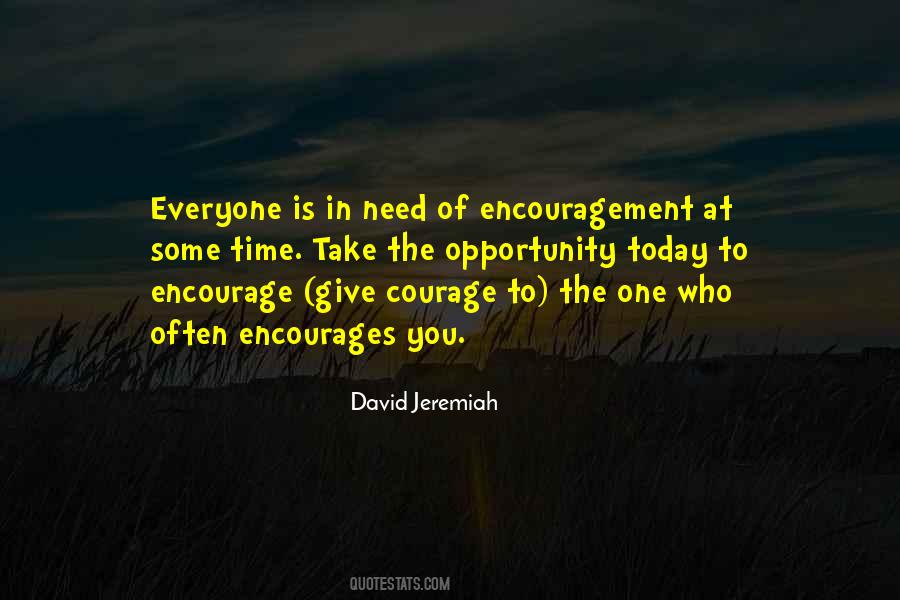 One Time Opportunity Quotes #1260947