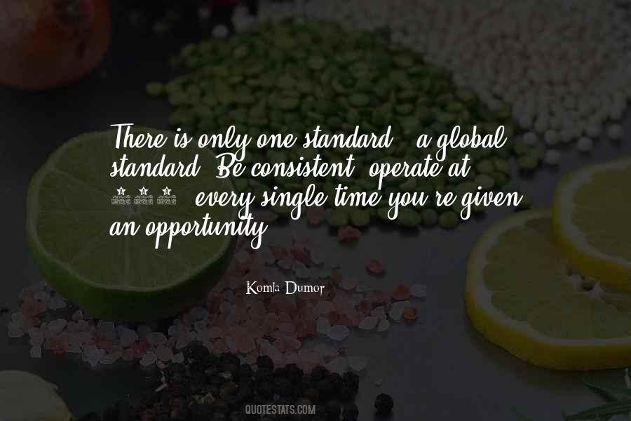 One Time Opportunity Quotes #1743828