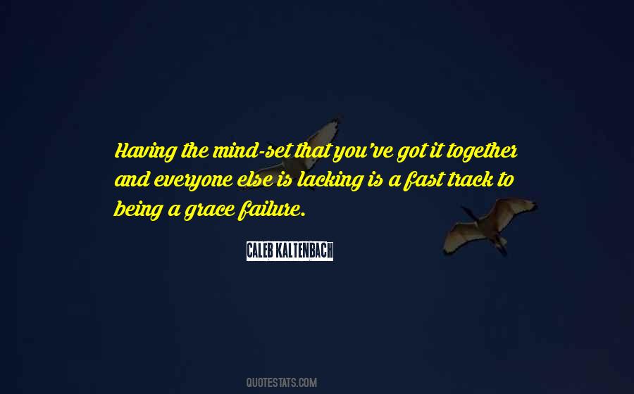 One Track Mind Quotes #1281180