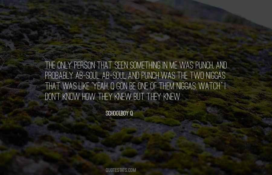 One Two Punch Quotes #1616938