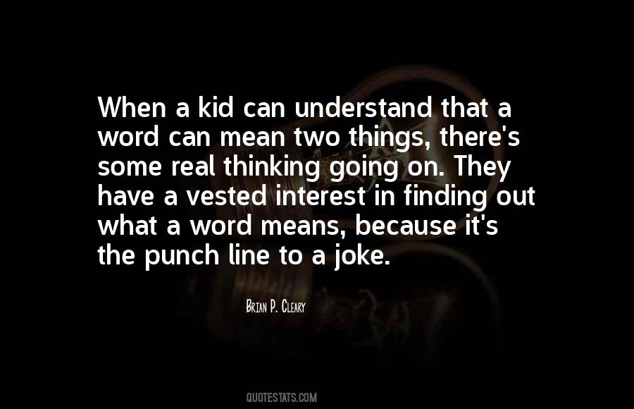 One Two Punch Quotes #687760