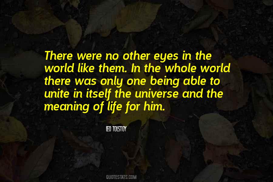 One Universe Love Quotes #1642503