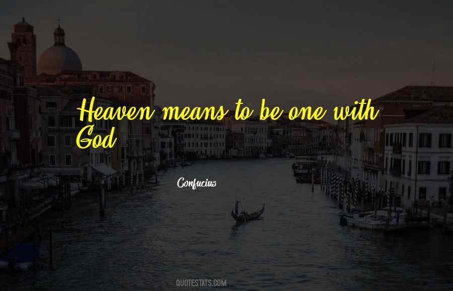 One With God Quotes #1061570