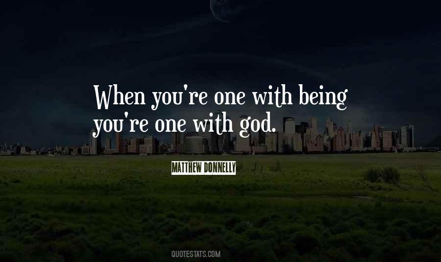 One With God Quotes #1810811