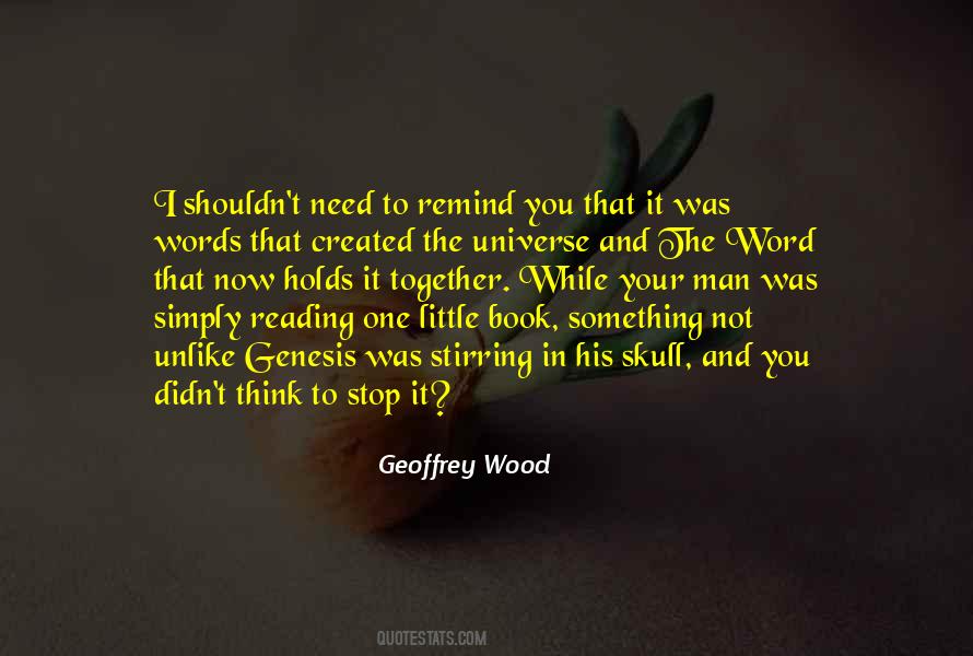 One Word Book Quotes #1220239