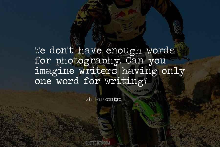 One Word For Quotes #1593084