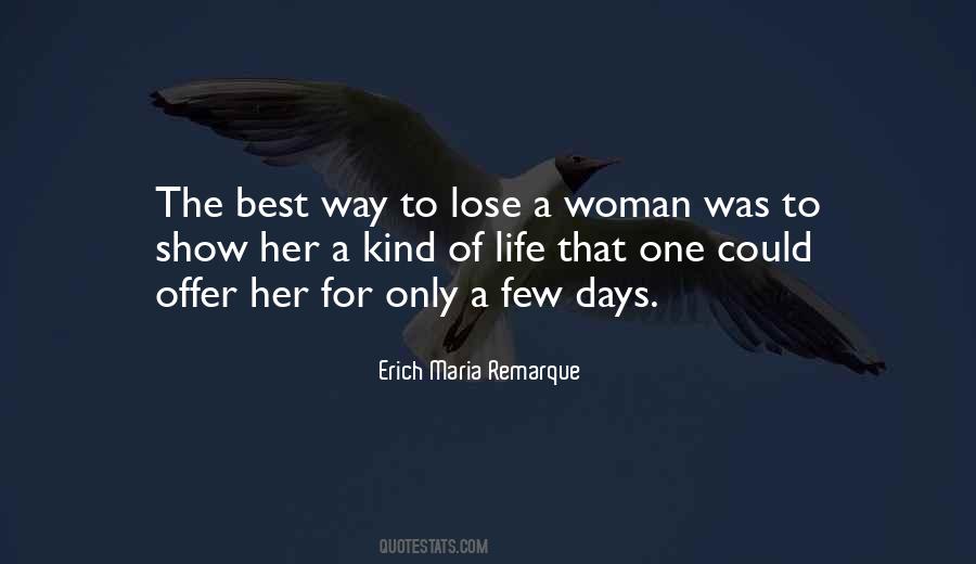 Only A Woman Quotes #113210