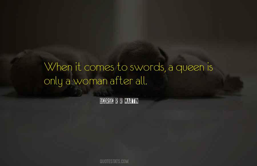 Only A Woman Quotes #119123