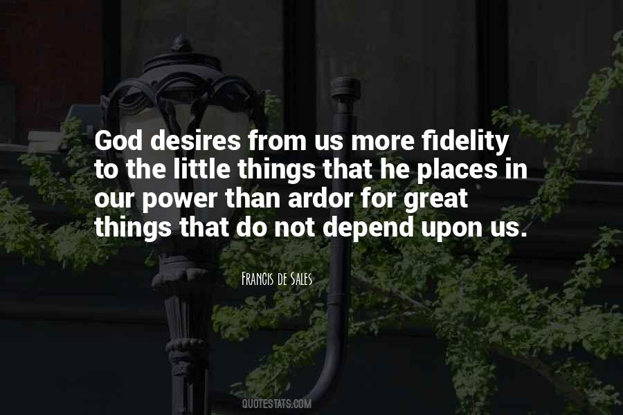 Only Depend On God Quotes #270258