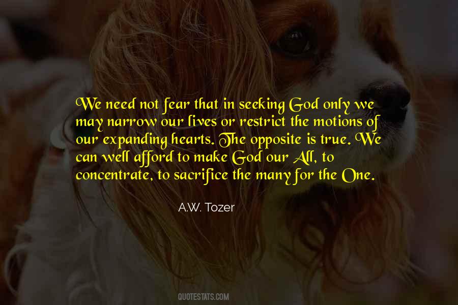 Only Fear God Quotes #193577
