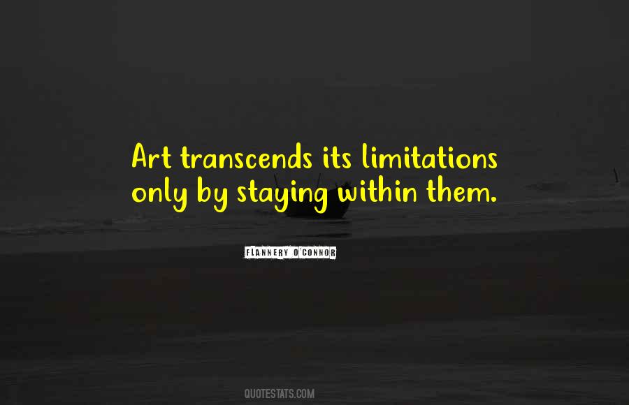 Only Limitations Quotes #329634