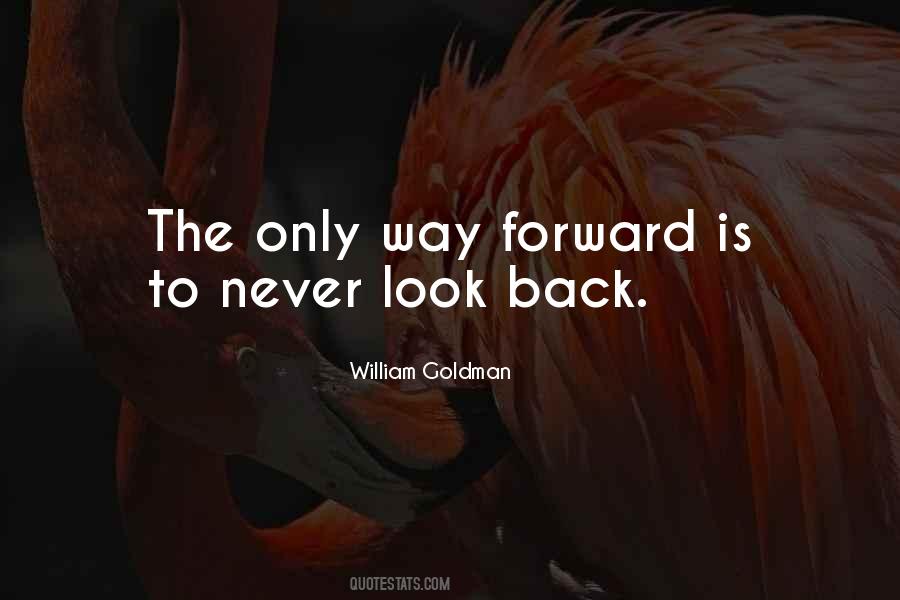 Only Look Back Quotes #233653