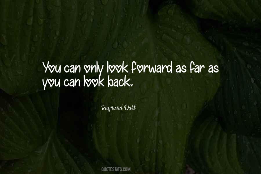 Only Look Back Quotes #568697