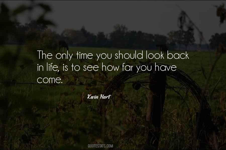 Only Look Back Quotes #783689