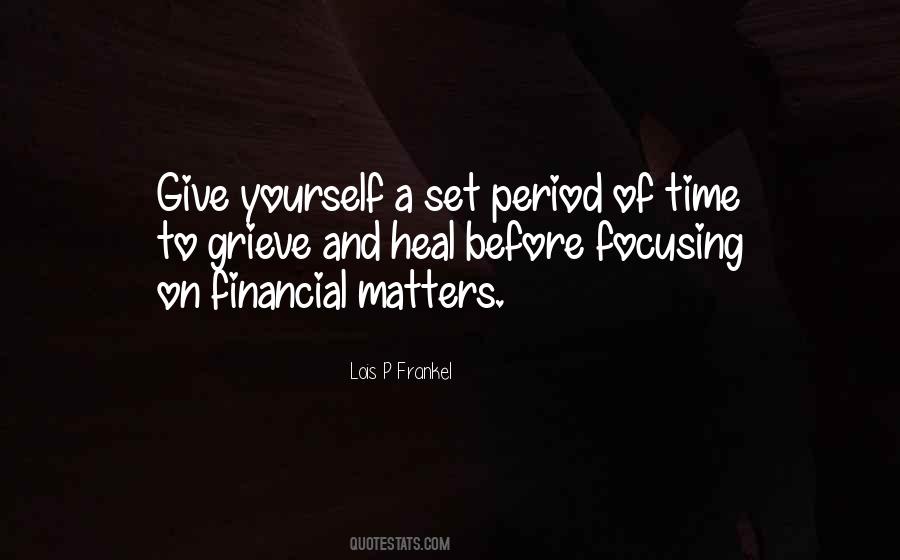 Only Money Matters Quotes #11307
