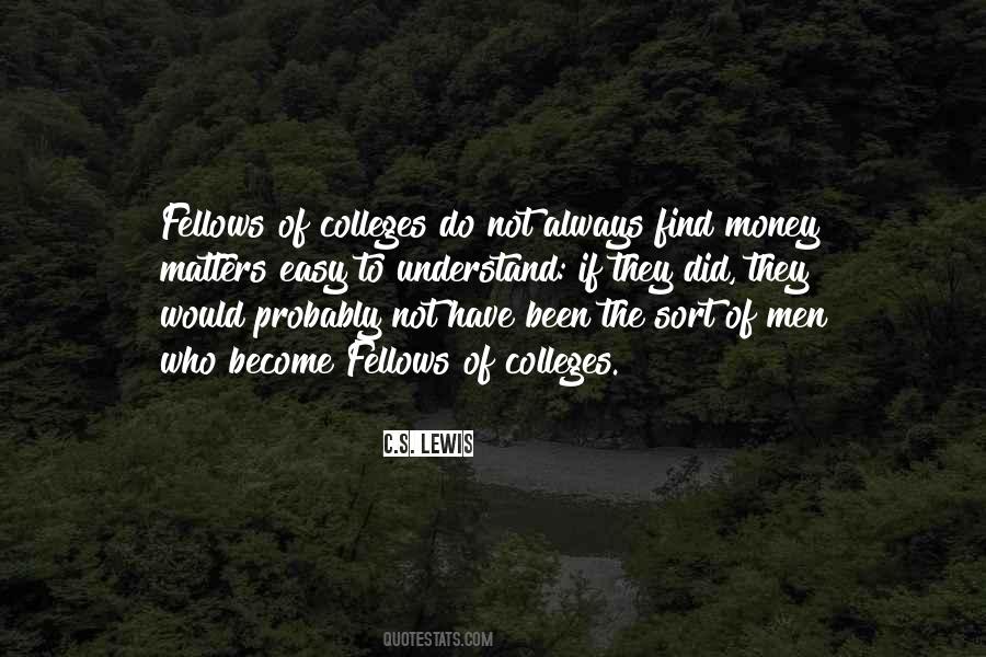 Only Money Matters Quotes #742223