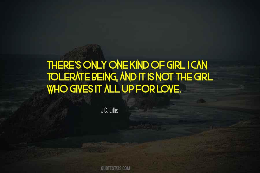 Only One Girl Quotes #706866