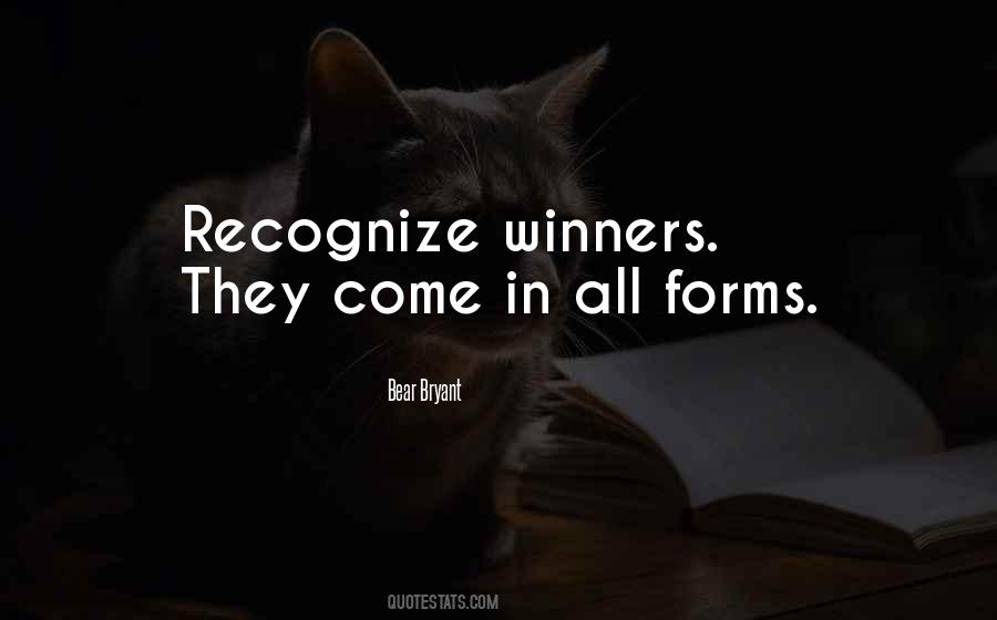 Only One Winner Quotes #32994