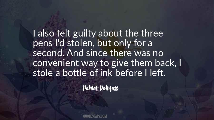 Only The Guilty Quotes #137493