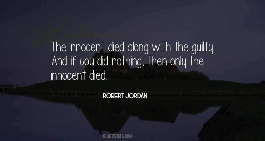 Only The Guilty Quotes #269909