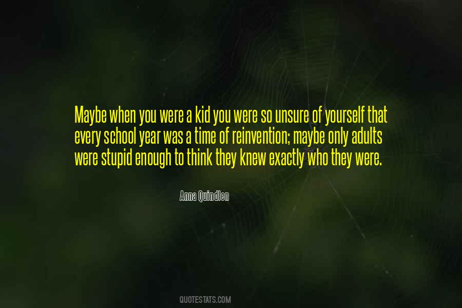 Only Think Of Yourself Quotes #106312