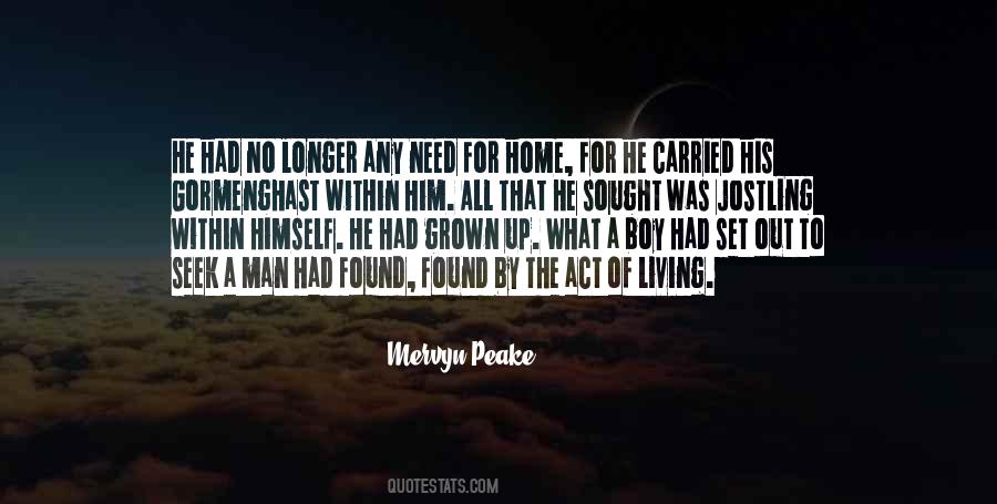 Quotes About Boy To Man #211213
