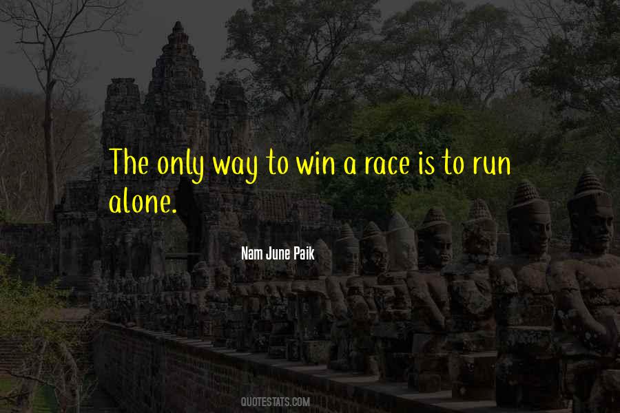 Only Way Quotes #1727403