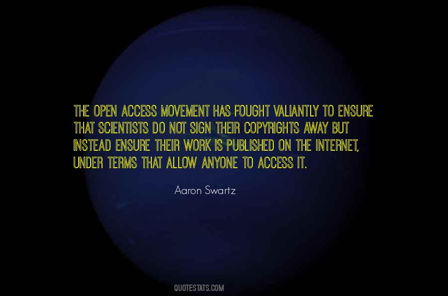 Open Access Quotes #210267