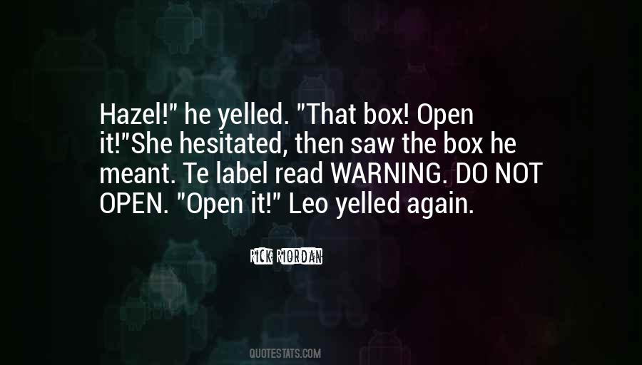 Open Box Quotes #1117002