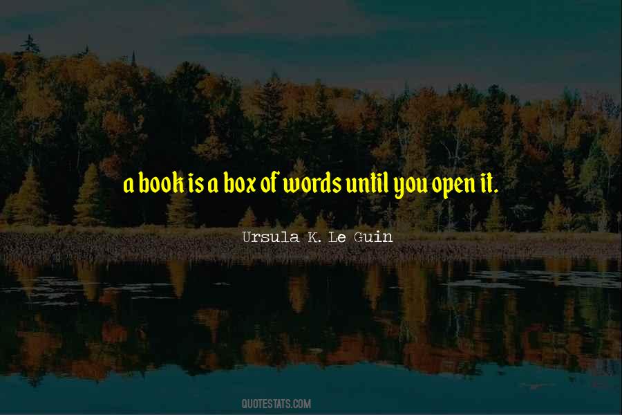 Open Box Quotes #87705