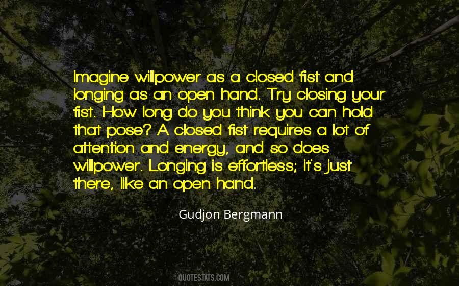 Open Hand Quotes #36981