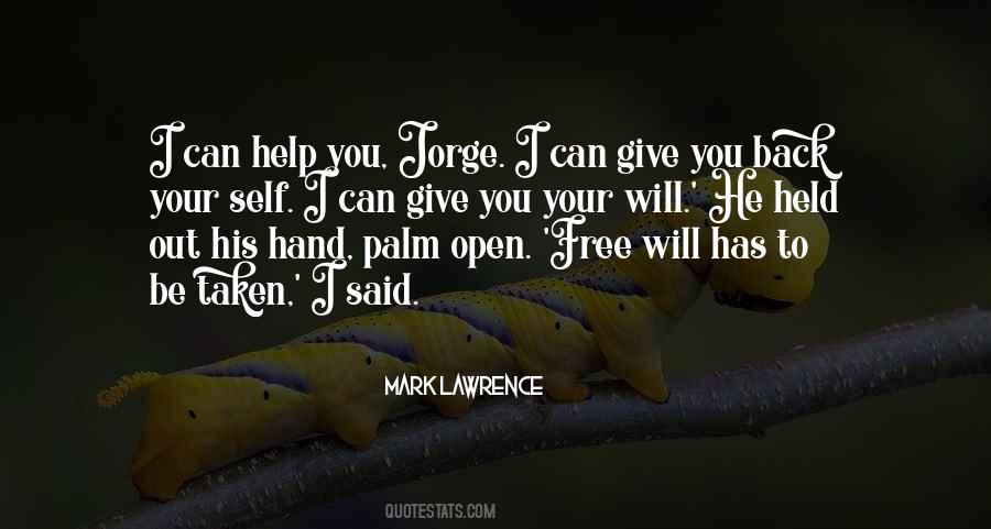 Open Hand Quotes #620746