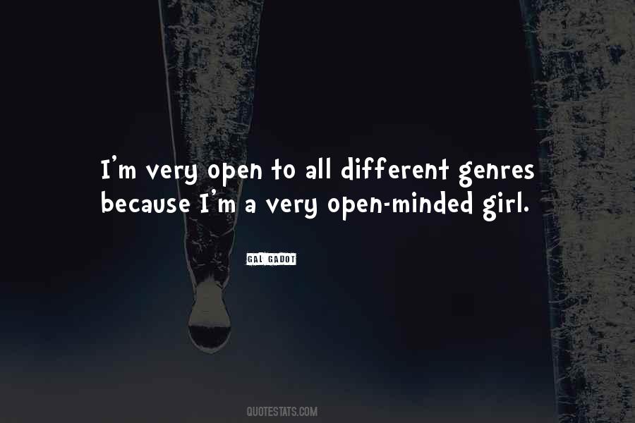 Open Minded Girl Quotes #1677442