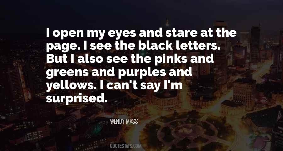 Open My Eyes Quotes #1197293