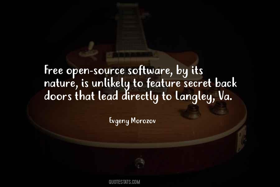 Open Source Software Quotes #1337249