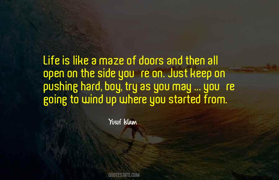 Open Up Doors Quotes #1271661