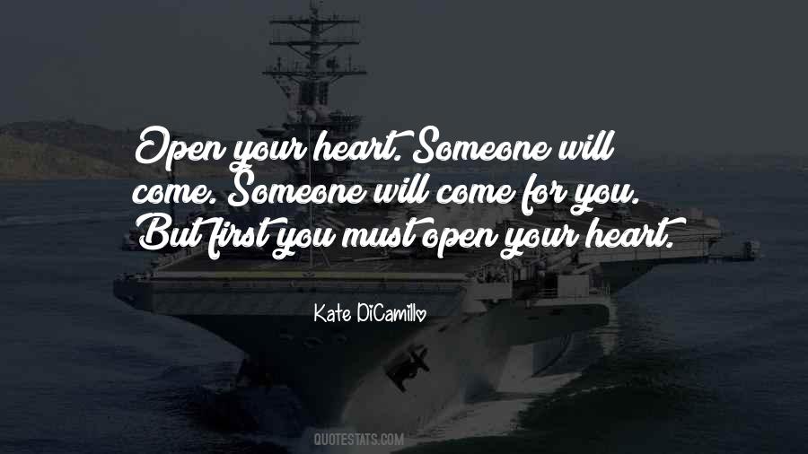 Open Up My Heart Quotes #50204