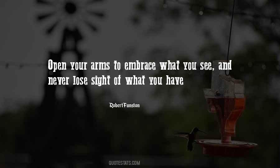 Open Your Arms Quotes #57710