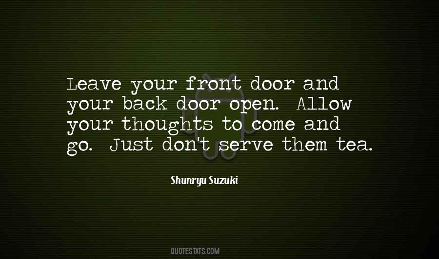 Open Your Door Quotes #632767