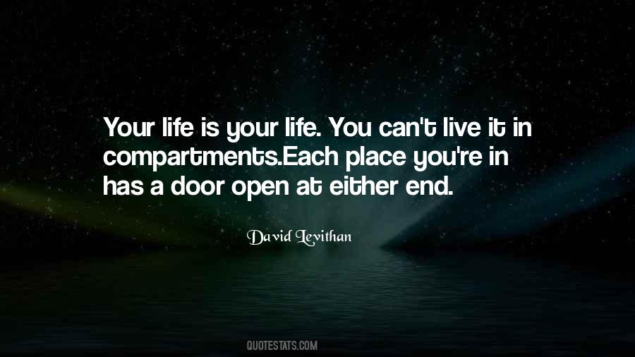 Open Your Door Quotes #984345