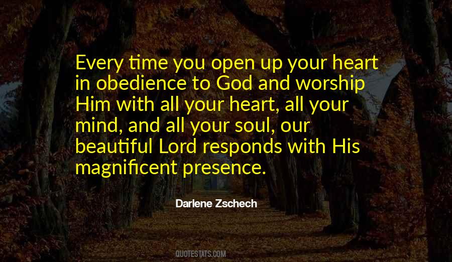 Open Your Heart And Mind Quotes #130543