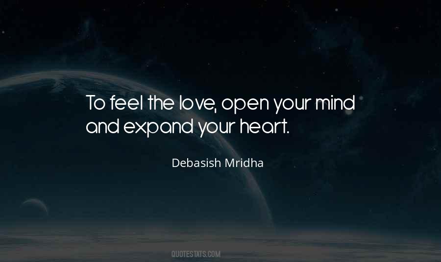 Open Your Heart And Mind Quotes #379408